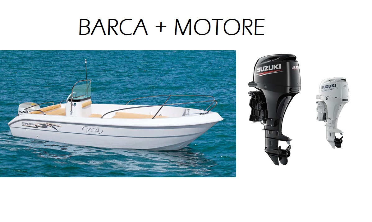 OFFERTA BARCA + MOTORE NUOVI 2019