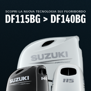 SUZUKI SVELA I NUOVI FUORIBORDO A 4 CILINDRI DF115BG / DF140BG