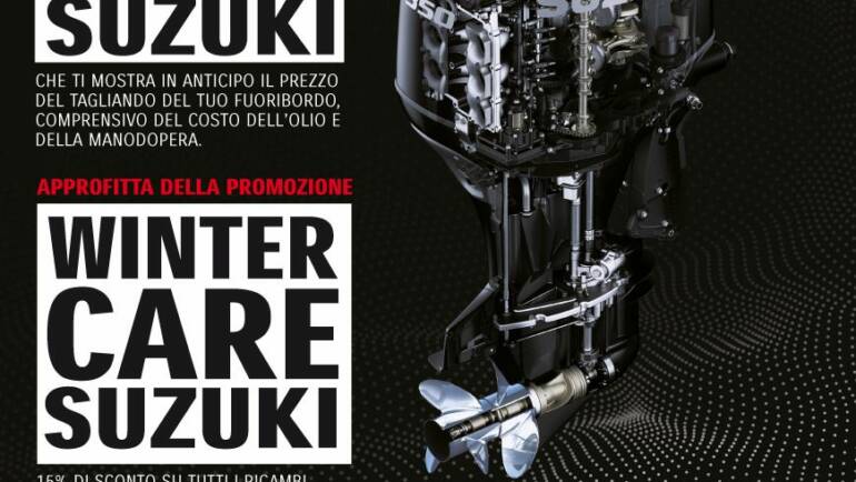 SUZUKI WINTER CARE: IL TUO FUORIBORDO SEMPRE IN FORMA